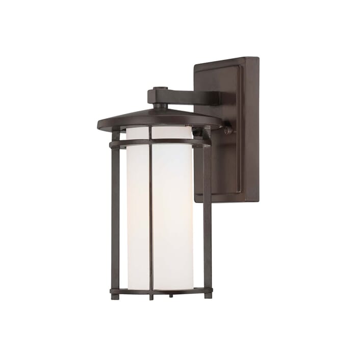 The Great Outdoors Addison Park Outdoor Wall Lantern in Dorian Bronze The Great Outdoors Addison Park Outdoor Wall Lantern in Dorian Bronze