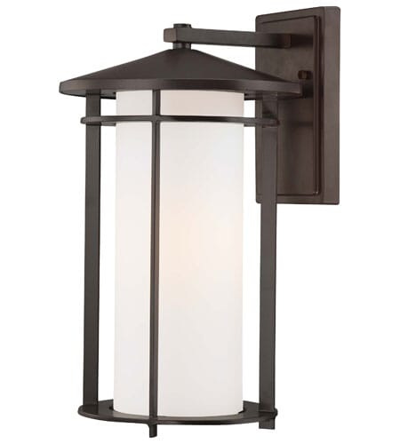 Addison Park 16" Outdoor Wall Light in Dorian Bronze