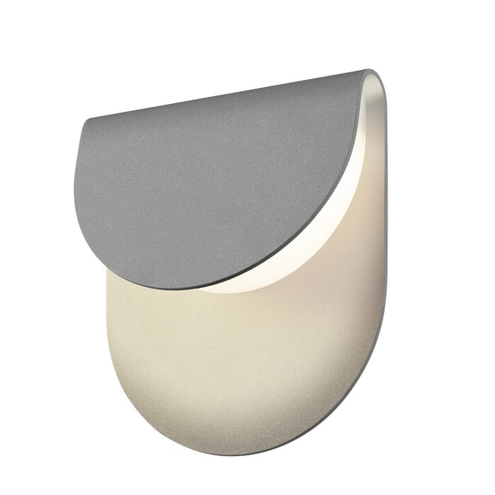 Sonneman Cape 8" LED Wall Sconce in Textured Gray Sonneman Cape 8" LED Wall Sconce in Textured Gray