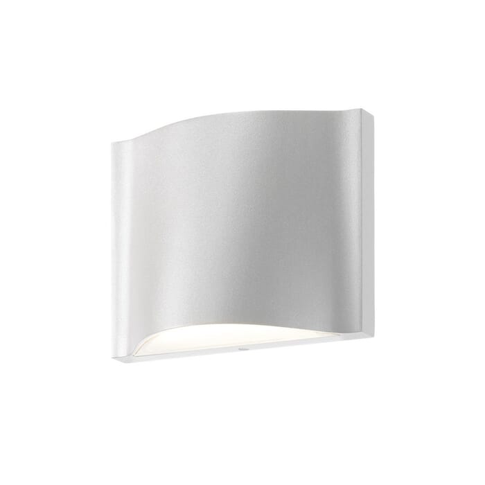 Sonneman Drift 4.75" Single LED Wall Sconce in Textured White Sonneman Drift 4.75" Single LED Wall Sconce in Textured White