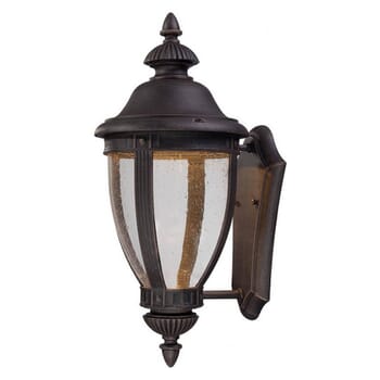 The Great Outdoors Wynterfield 22" Outdoor Wall Light in Burnt Rust