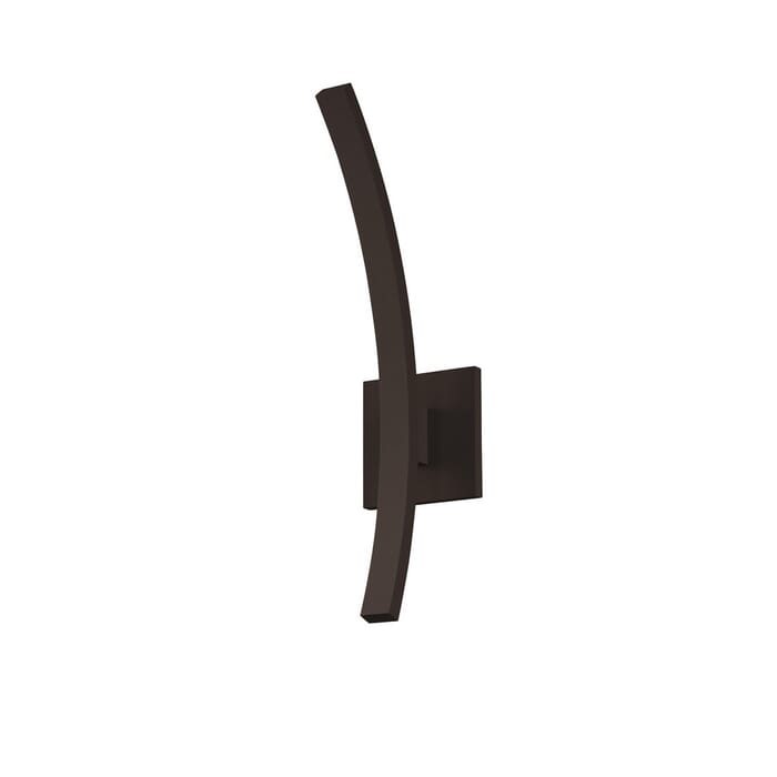Sonneman L'arc 18" Petite LED Wall Sconce in Textured Bronze Sonneman L'arc 18" Petite LED Wall Sconce in Textured Bronze