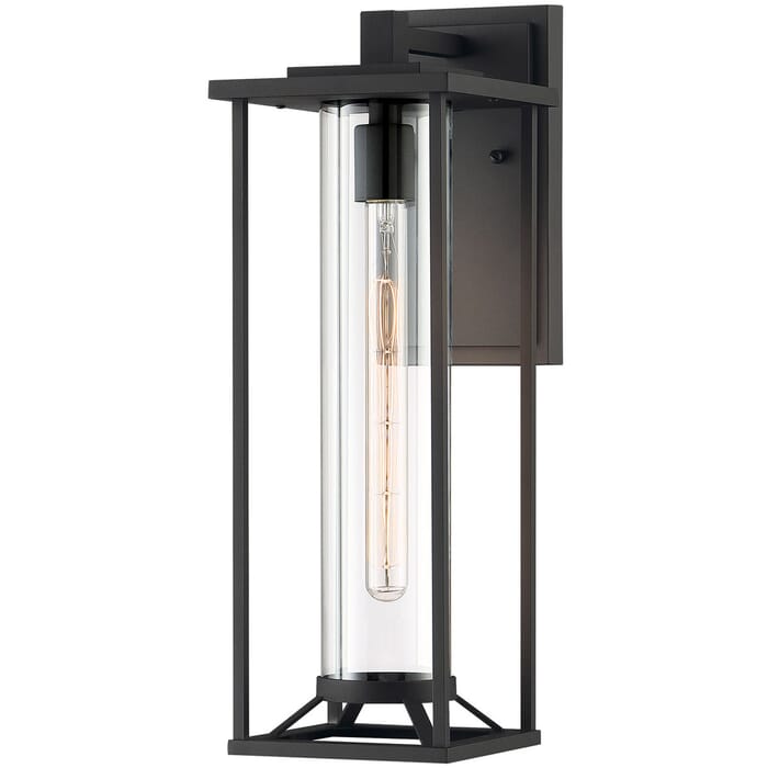 The Great Outdoors Trescott 20" Outdoor Wall Light in Black The Great Outdoors Trescott 20" Outdoor Wall Light in Black