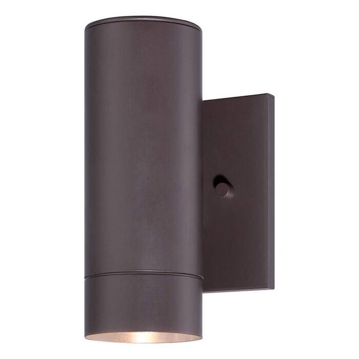The Great Outdoors Skyline 8" Outdoor Wall Light in Dorian Bronze The Great Outdoors Skyline 8" Outdoor Wall Light in Dorian Bronze