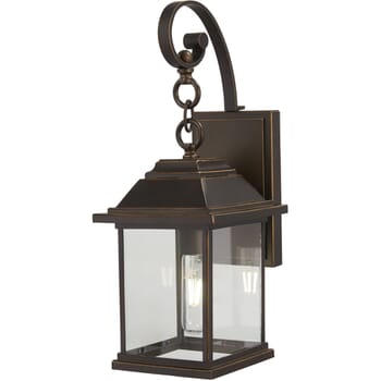 The Great Outdoors Mariner'S Pointe 18" Outdoor Wall Light in Oil Rubbed Bronze with Gold High