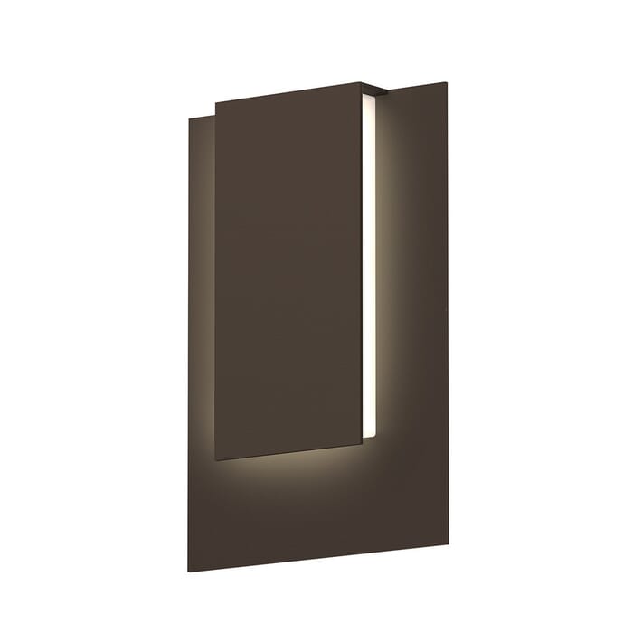 Sonneman Reveal 11.75" LED Wall Sconce in Textured Bronze Sonneman Reveal 11.75" LED Wall Sconce in Textured Bronze