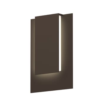 Sonneman Reveal 11.75" LED Wall Sconce in Textured Bronze