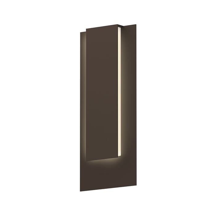 Sonneman Reveal 19" LED Wall Sconce in Textured Bronze Sonneman Reveal 19" LED Wall Sconce in Textured Bronze