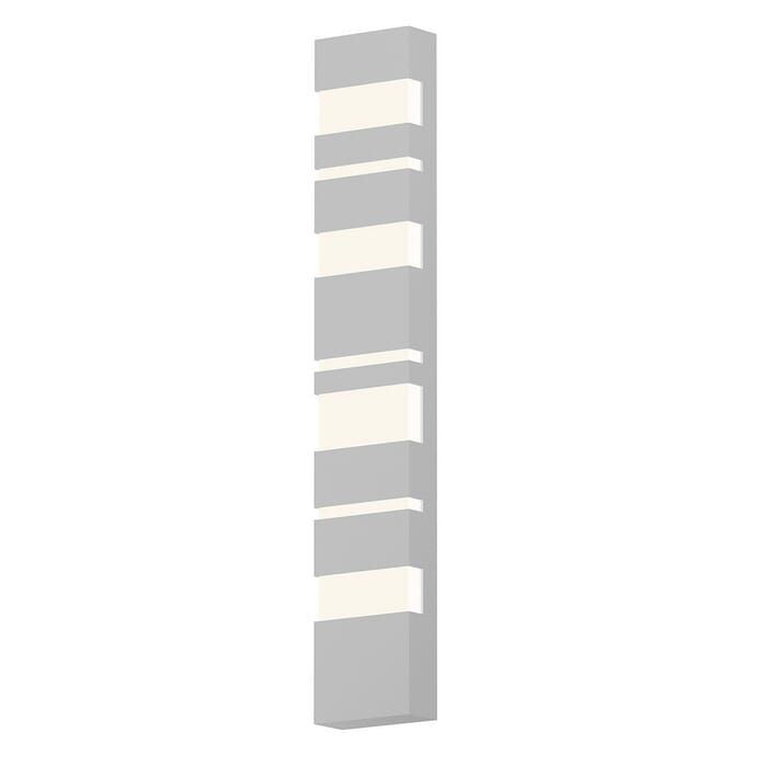 Sonneman Jazz Notes 36" LED Wall Sconce in Textured White Sonneman Jazz Notes 36" LED Wall Sconce in Textured White