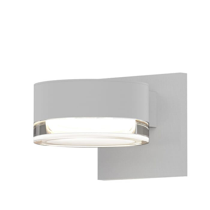 Sonneman REALS 2.5" Downlight LED Wall Sconce in Textured White Sonneman REALS 2.5" Downlight LED Wall Sconce in Textured White