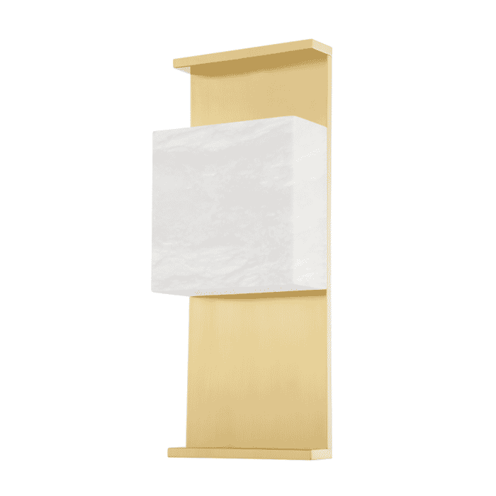 Hudson Valley Stern 2-Light Wall Sconce in Aged Brass Hudson Valley Stern 2-Light Wall Sconce in Aged Brass