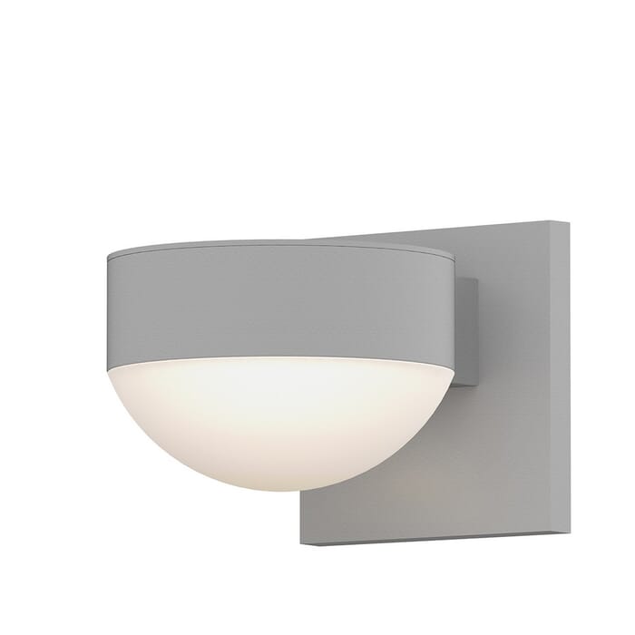 Sonneman REALS 3.25" 2-Light LED Up/Down Wall Sconce in Textured White Sonneman REALS 3.25" 2-Light LED Up/Down Wall Sconce in Textured White