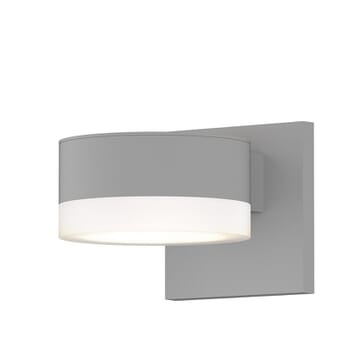 Sonneman REALS 2.5" 2-Light LED Up/Down Wall Sconce in Textured White