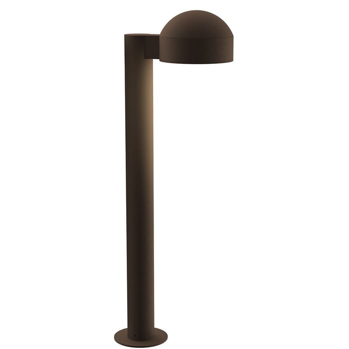 Sonneman REALS 23.75" Optical Acrylic LED Bollard in Textured Bronze Sonneman REALS 23.75" Optical Acrylic LED Bollard in Textured Bronze