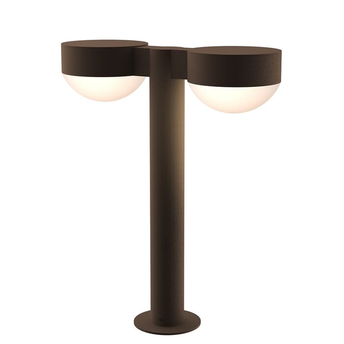 Sonneman REALS 16" 2-Light LED Bollard in Textured Bronze Sonneman REALS 16" 2-Light LED Bollard in Textured Bronze
