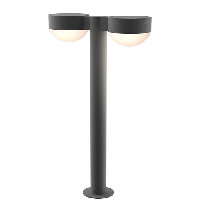 Sonneman REALS 22" 2-Light LED Bollard in Textured Gray Sonneman REALS 22" 2-Light LED Bollard in Textured Gray