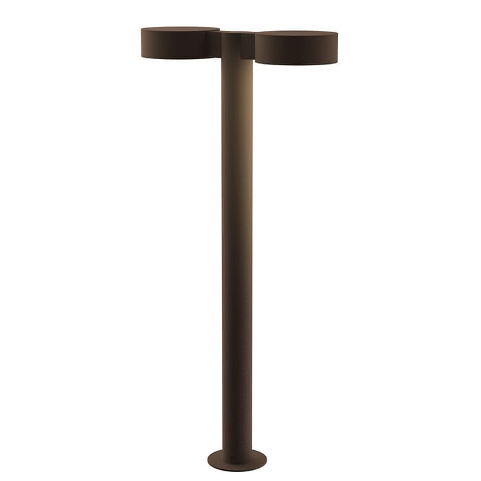 Sonneman REALS 28" 2-Light Acrylic LED Bollard in Textured Bronze Sonneman REALS 28" 2-Light Acrylic LED Bollard in Textured Bronze