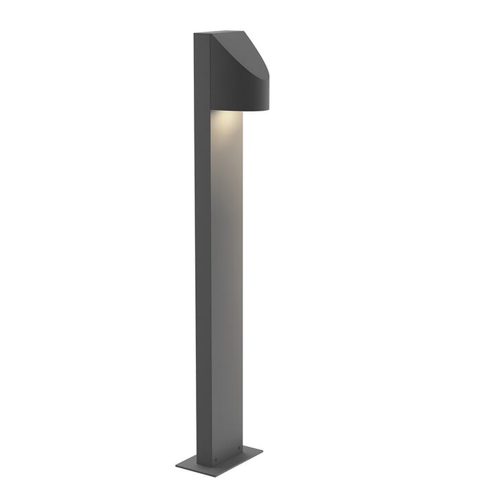 Sonneman Shear 28" LED Aluminum Bollard in Textured Gray Sonneman Shear 28" LED Aluminum Bollard in Textured Gray