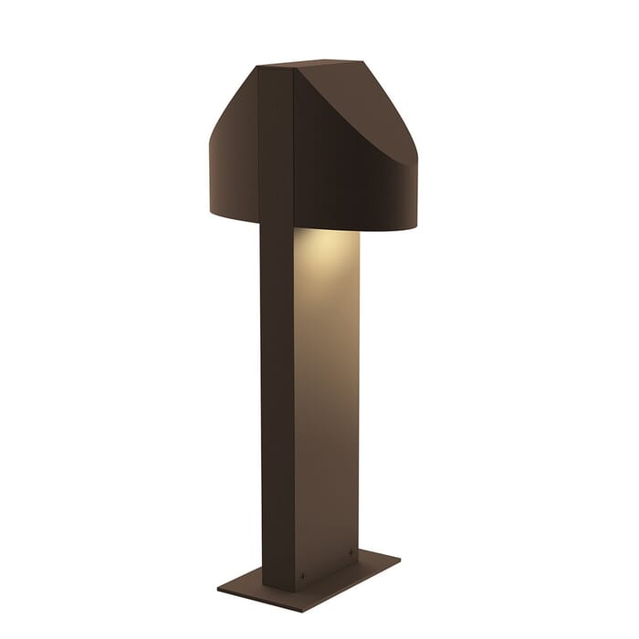 Sonneman Shear 16" 2-Light LED Aluminum Bollard in Textured Bronze Sonneman Shear 16" 2-Light LED Aluminum Bollard in Textured Bronze
