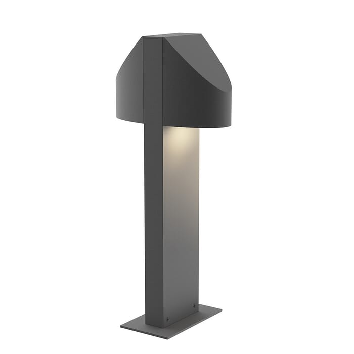 Sonneman Shear 16" 2-Light LED Aluminum Bollard in Textured Gray Sonneman Shear 16" 2-Light LED Aluminum Bollard in Textured Gray