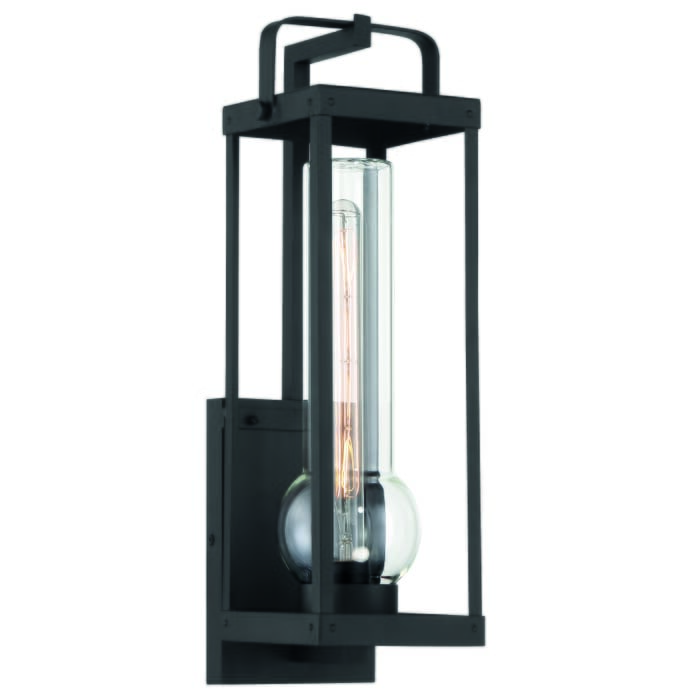 The Great Outdoors Sullivans Landing Outdoor Wall Light in Sand Coal The Great Outdoors Sullivans Landing Outdoor Wall Light in Sand Coal