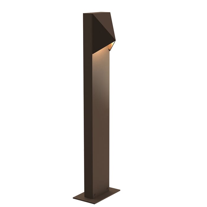 Sonneman Triform Compact 22" LED Bollard in Textured Bronze Sonneman Triform Compact 22" LED Bollard in Textured Bronze