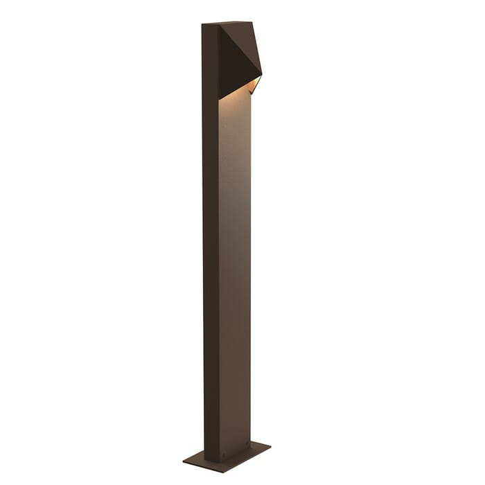 Sonneman Triform Compact 28" LED Bollard in Textured Bronze Sonneman Triform Compact 28" LED Bollard in Textured Bronze