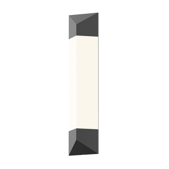 Sonneman Triform 24" LED Wall Sconce in Textured Gray Sonneman Triform 24" LED Wall Sconce in Textured Gray
