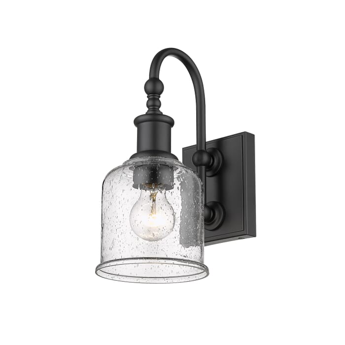 Z-Lite Bryant 1-Light Wall Sconce In Matte Black Z-Lite Bryant 1-Light Wall Sconce In Matte Black