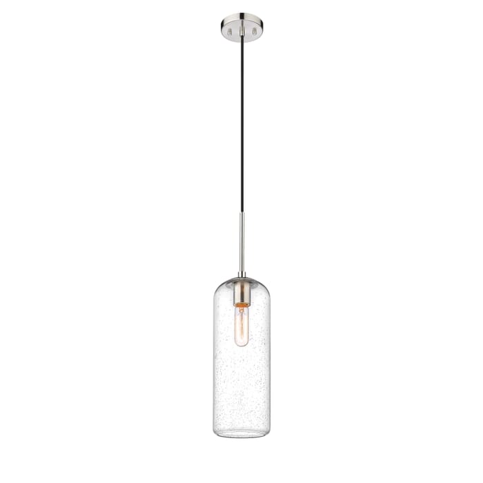 Z-Lite Monty 1-Light Pendant Light In Brushed Nickel Z-Lite Monty 1-Light Pendant Light In Brushed Nickel