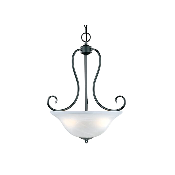 Millennium Lighting Main Street 3-Light Pendant in Black Millennium Lighting Main Street 3-Light Pendant in Black
