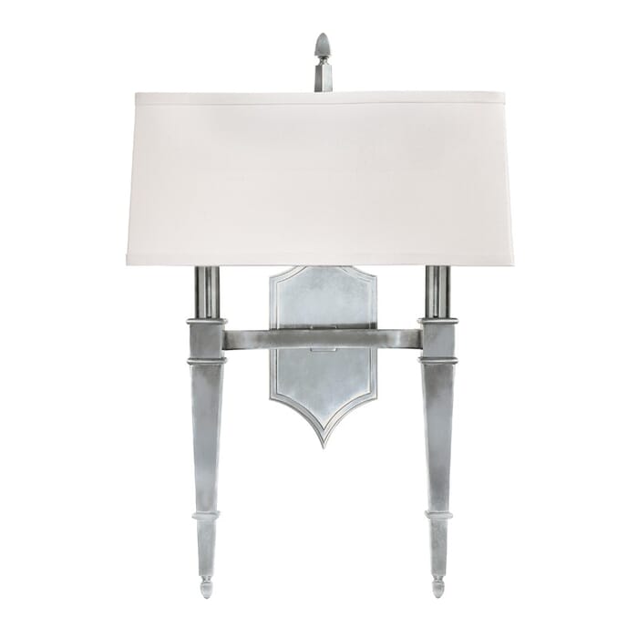 Hudson Valley Norwich 2-Light 22" Wall Sconce in Polished Nickel Hudson Valley Norwich 2-Light 22" Wall Sconce in Polished Nickel