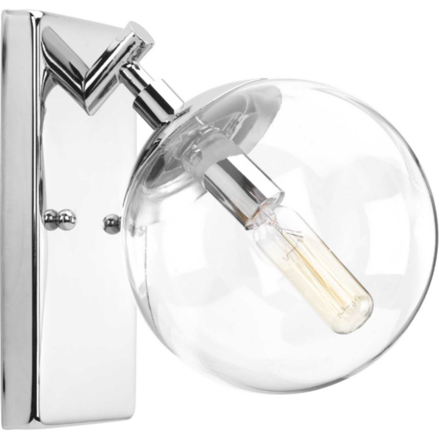 Polished Chrome One Light Bath from the Mod Collection