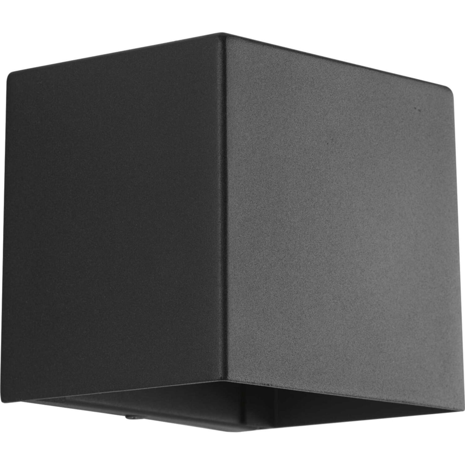 Black LED Wall Lantern from the Cornice Led Collection