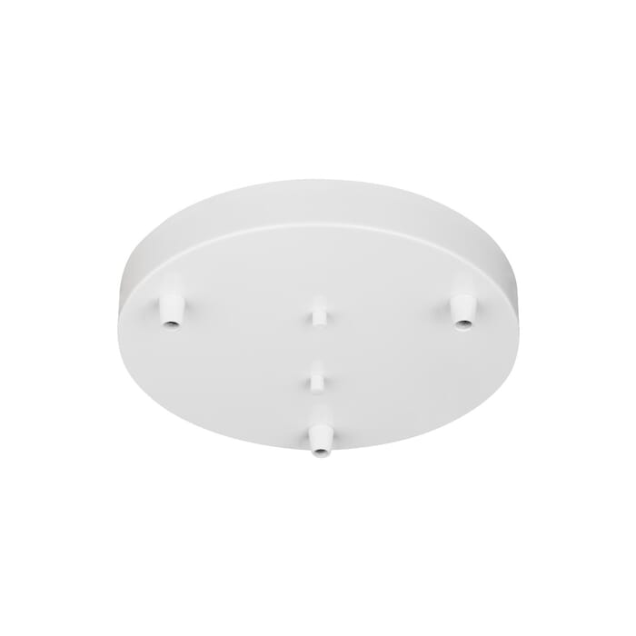 Sea Gull Towner Three Light Cluster Canopy in White Sea Gull Towner Three Light Cluster Canopy in White