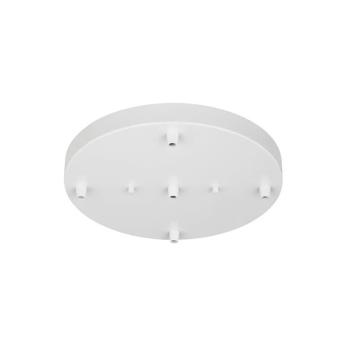 Sea Gull Towner Five Light Cluster Canopy in White Sea Gull Towner Five Light Cluster Canopy in White