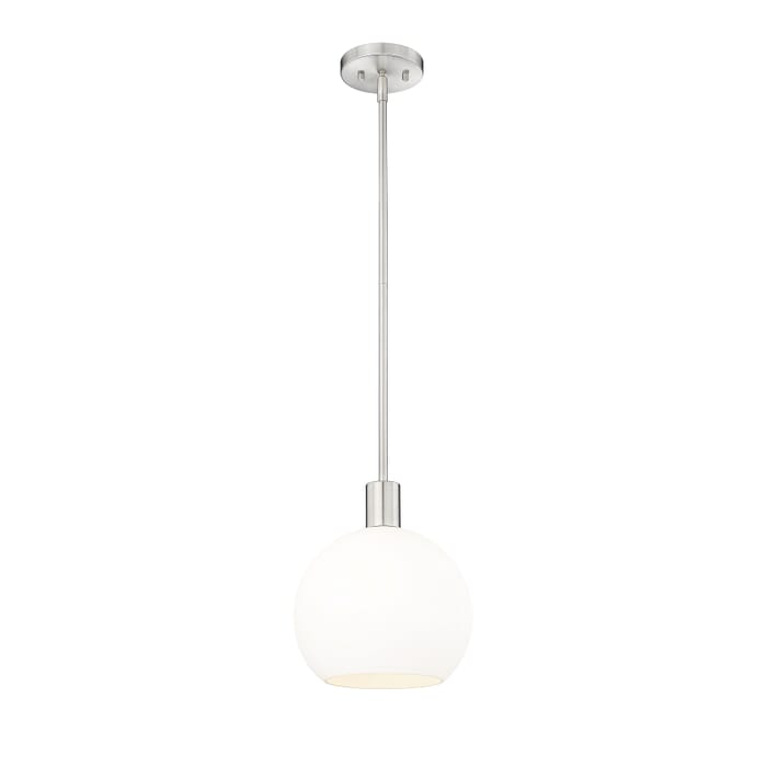 Z-Lite Margo 1-Light Pendant Light In Brushed Nickel Z-Lite Margo 1-Light Pendant Light In Brushed Nickel