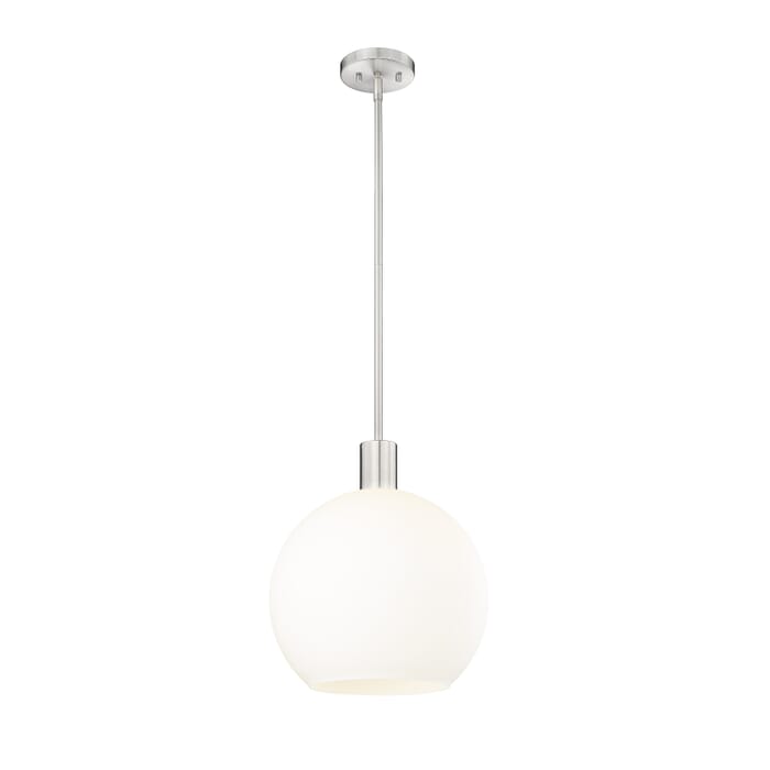 Z-Lite Margo 1-Light Pendant Light In Brushed Nickel Z-Lite Margo 1-Light Pendant Light In Brushed Nickel