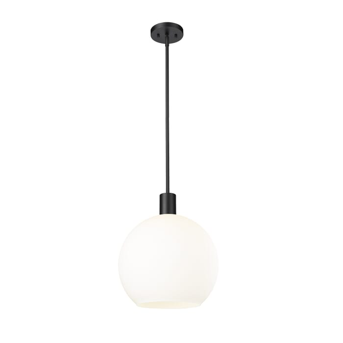 Z-Lite Margo 1-Light Pendant Light In Matte Black Z-Lite Margo 1-Light Pendant Light In Matte Black