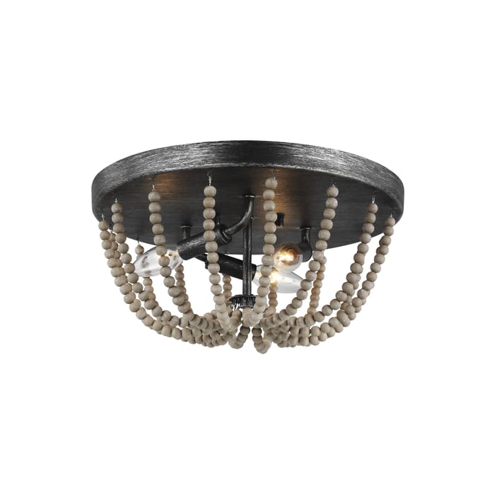 Sea Gull Oglesby 3-Light Ceiling Light in Washed Pine Sea Gull Oglesby 3-Light Ceiling Light in Washed Pine