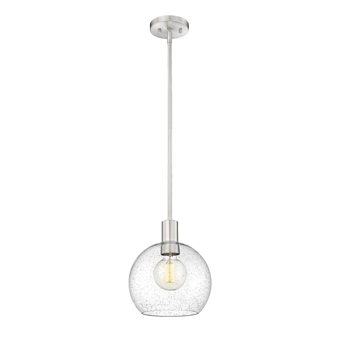 Z-Lite Margo 1-Light Pendant Light In Brushed Nickel Z-Lite Margo 1-Light Pendant Light In Brushed Nickel