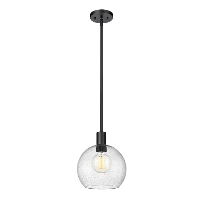 Z-Lite Margo 1-Light Pendant Light In Matte Black Z-Lite Margo 1-Light Pendant Light In Matte Black