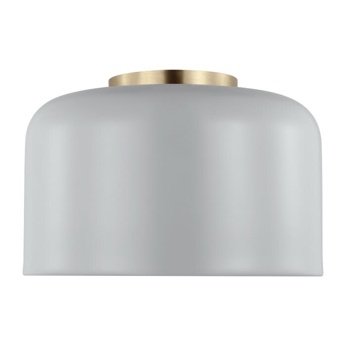 Malone 1-Light LED Flushmount Ceiling Light in Matte Grey Malone 1-Light LED Flushmount Ceiling Light in Matte Grey