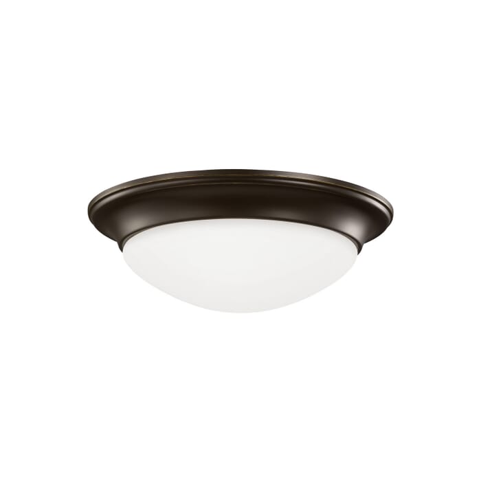 Nash 3-Light Flush Mount in Bronze Nash 3-Light Flush Mount in Bronze