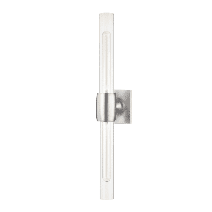 Hudson Valley Hogan 2-Light Wall Sconce in Burnished Nickel Hudson Valley Hogan 2-Light Wall Sconce in Burnished Nickel