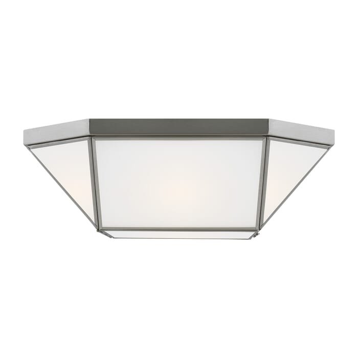 Sea Gull Morrison 2-Light Ceiling Light in Brushed Nickel Sea Gull Morrison 2-Light Ceiling Light in Brushed Nickel