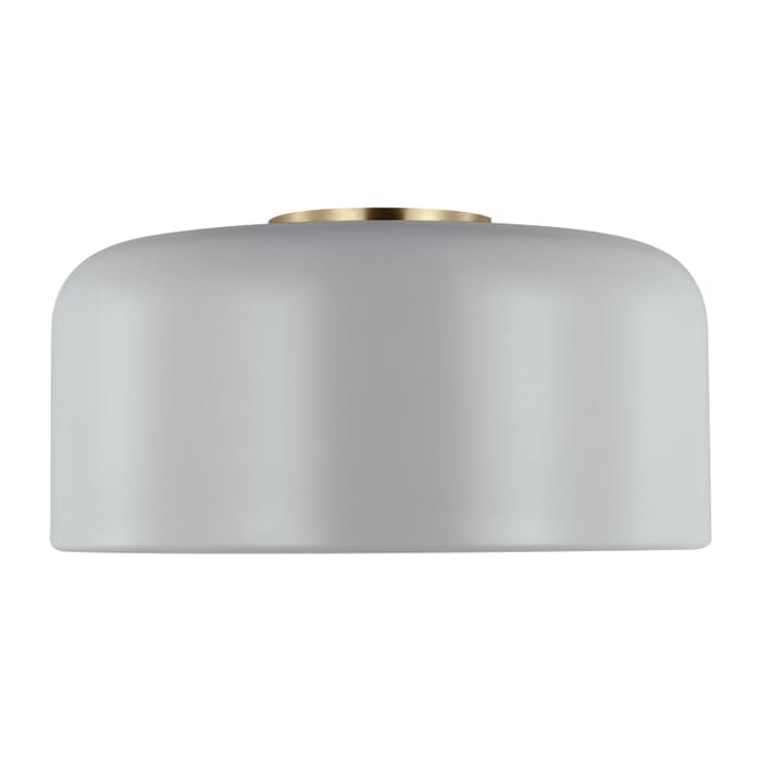 Malone 1-Light LED Flushmount Ceiling Light in Matte Grey Malone 1-Light LED Flushmount Ceiling Light in Matte Grey