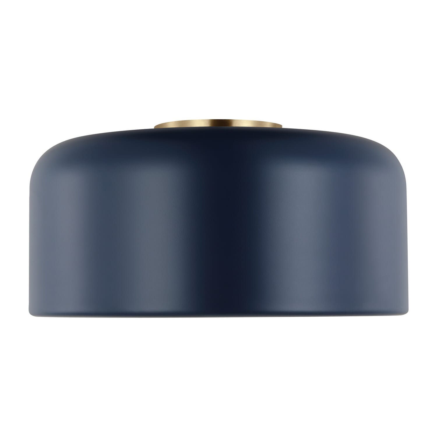 Malone 1-Light LED Flushmount Ceiling Light in Navy