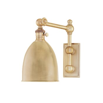 Hudson Valley Roslyn 11" Wall Sconce in Aged Brass