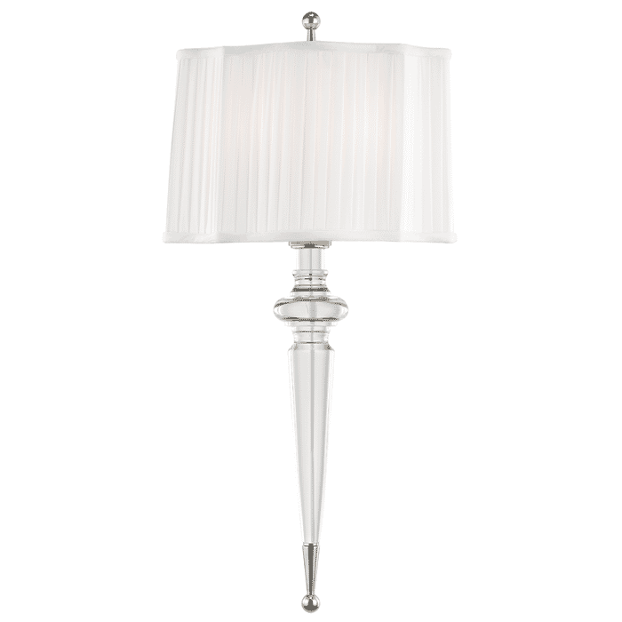 Hudson Valley Tipton 2-Light 24" Wall Sconce in Polished Nickel Hudson Valley Tipton 2-Light 24" Wall Sconce in Polished Nickel